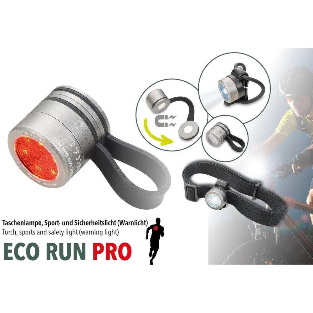 TROIKA Rechargeable LED Safety Torch for the Outdoors ECO RUN PRO   MAGNET