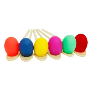 Tuftex Eggs and Spoons | Pack of 6