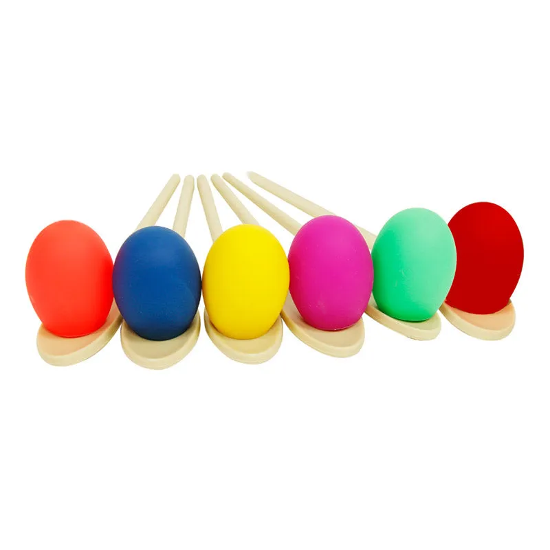 Tuftex Eggs and Spoons | Pack of 6