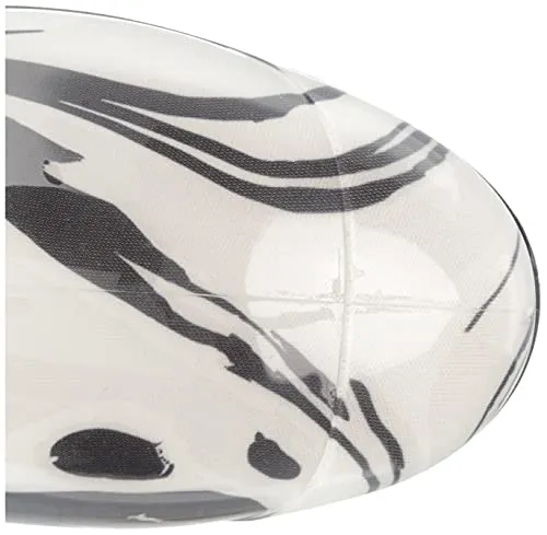 UGG Women's Sienna Marble Rain Boot, Black/White, 8