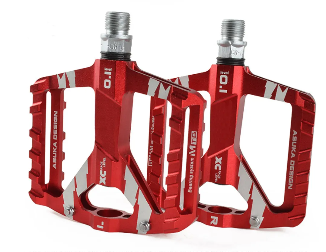 Ultralight Bicycle Mountain Bike Aluminium Anodized Alloy Pedals