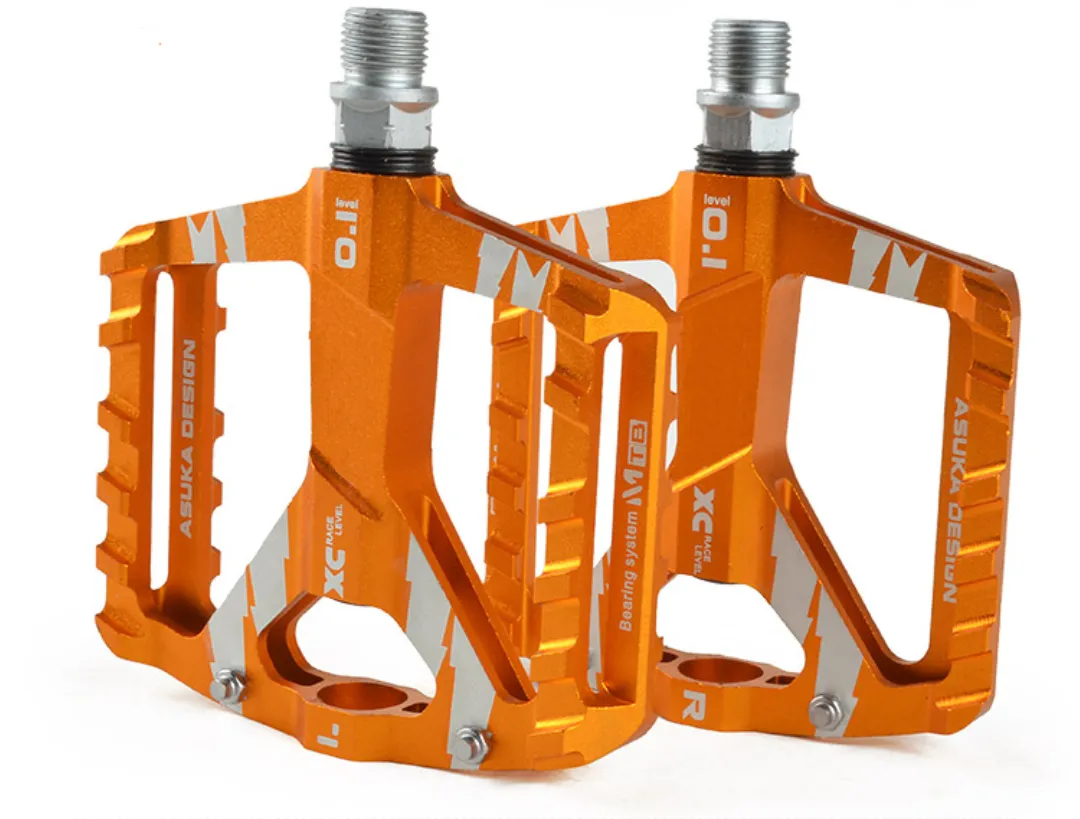 Ultralight Bicycle Mountain Bike Aluminium Anodized Alloy Pedals