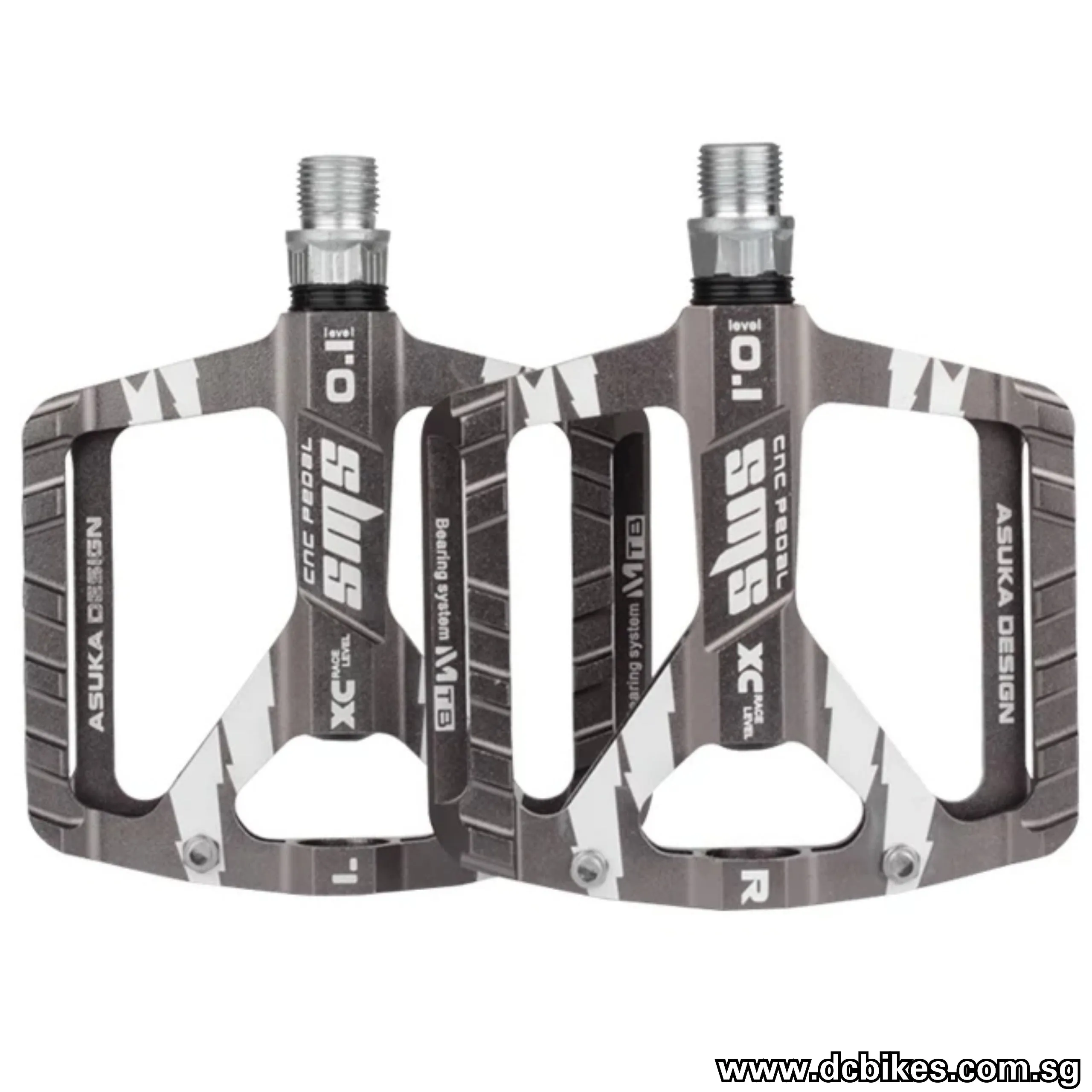 Ultralight Bicycle Mountain Bike Aluminium Anodized Alloy Pedals