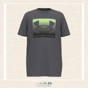 Under Armour Youth Boys' Boxed Sports Tee - Gray