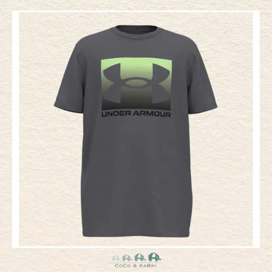 Under Armour Youth Boys' Boxed Sports Tee - Gray