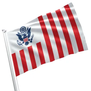 United States Customs Service USA Flag Banner