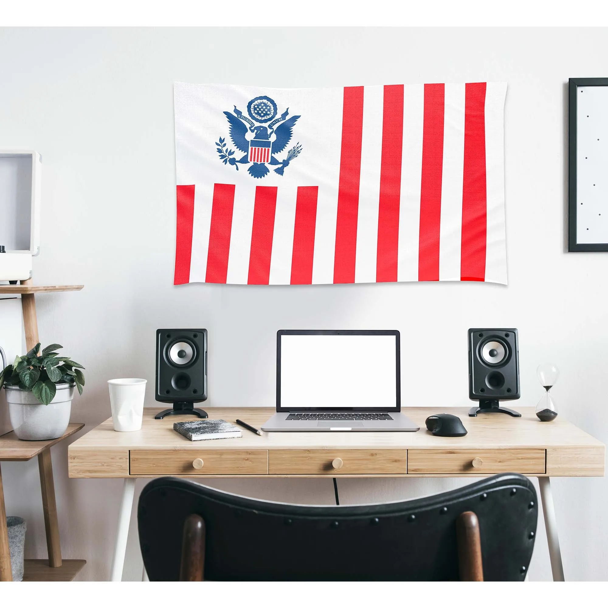 United States Customs Service USA Flag Banner