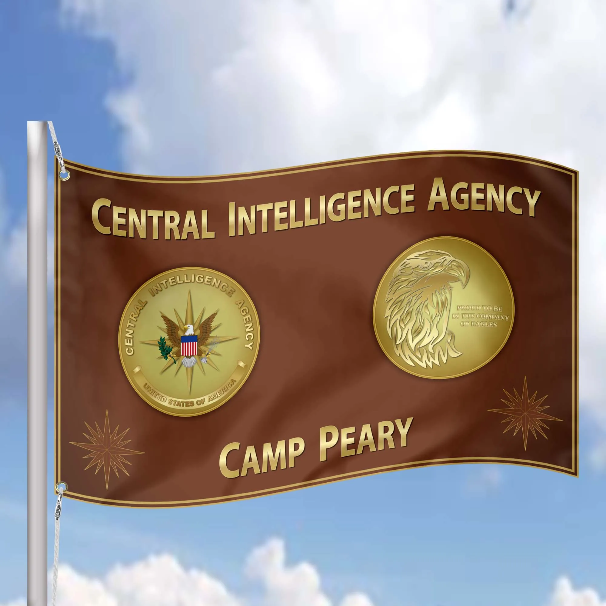 US CIA Central Intelligence Agency Flag Banner