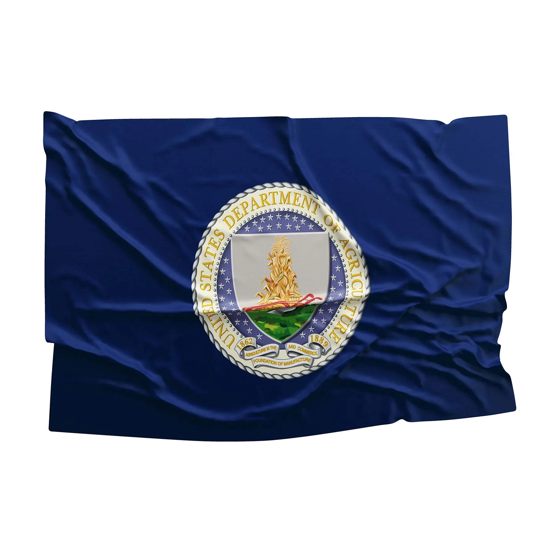 US Depatment of Agriculture USDA USA Flag Banner