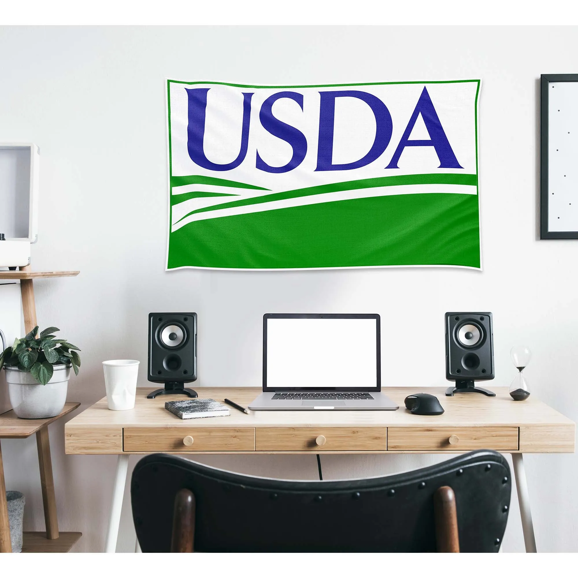 US Depatment of Agriculture USDA USA Flag Banner