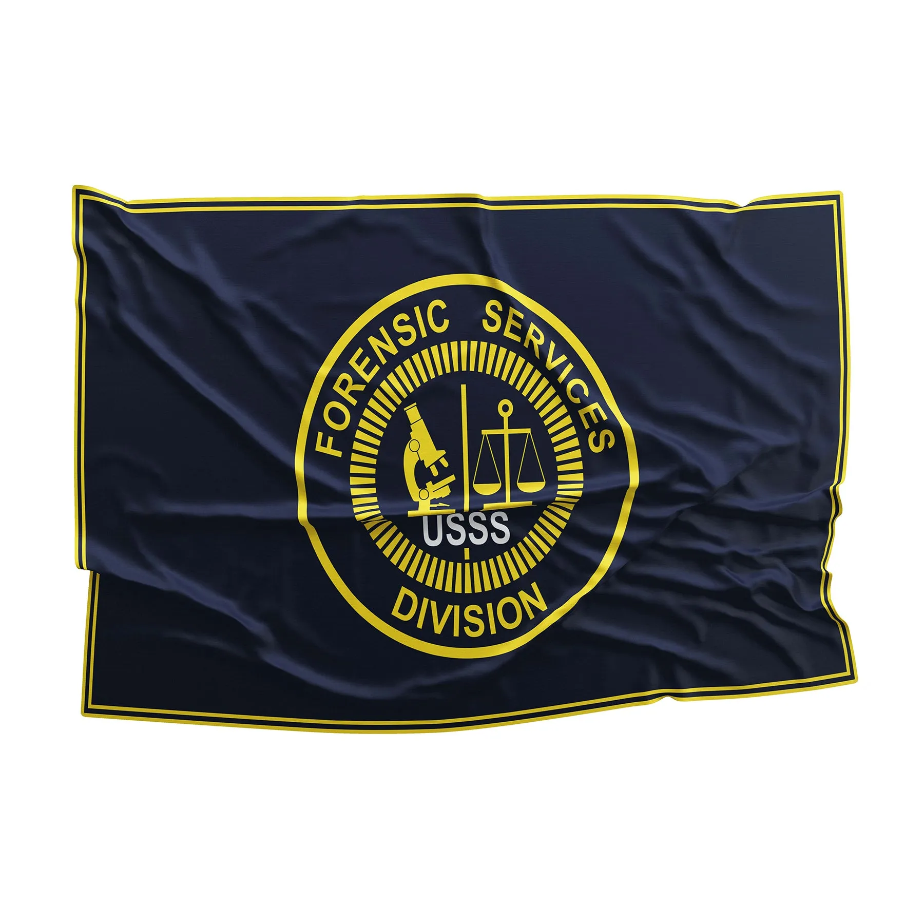 USSS Secret Service Forensic Services Division Flag Banner