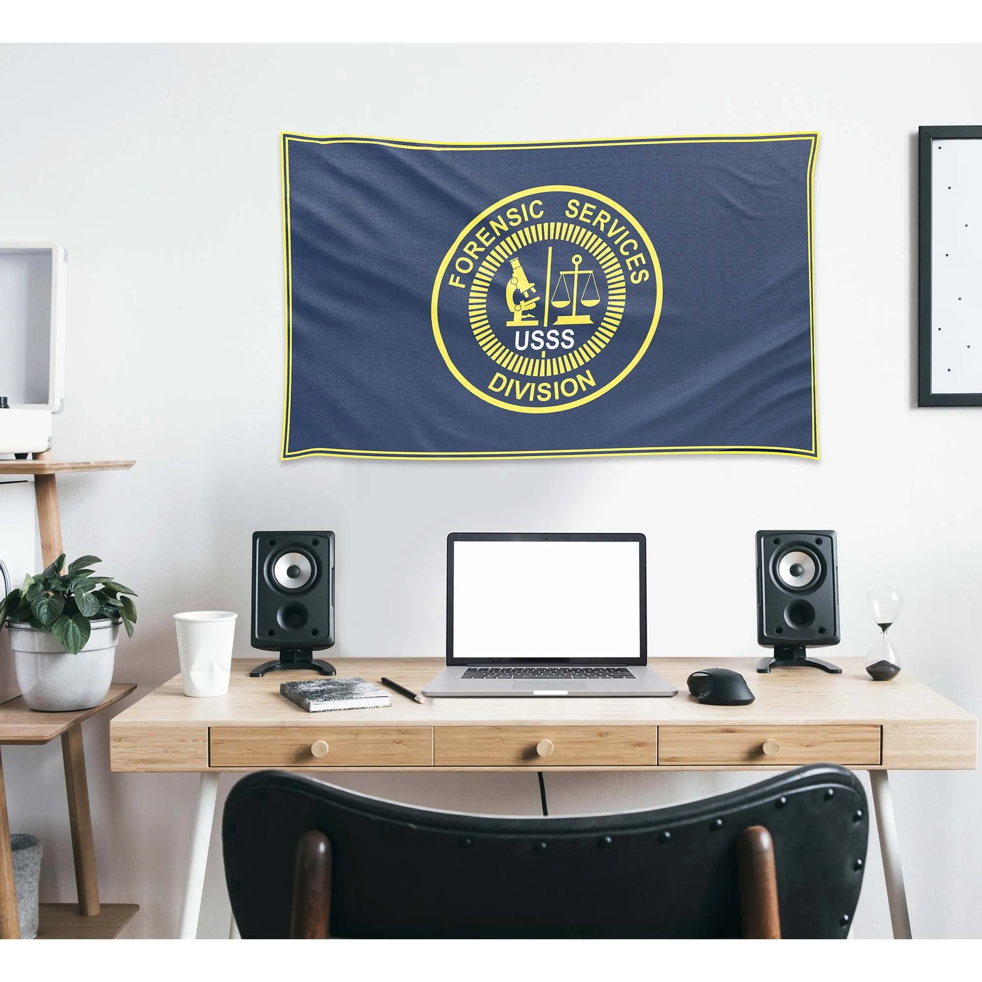 USSS Secret Service Forensic Services Division Flag Banner