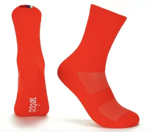 VELOCIO SOCKS SIGNATURE SOLAR FLARE RED