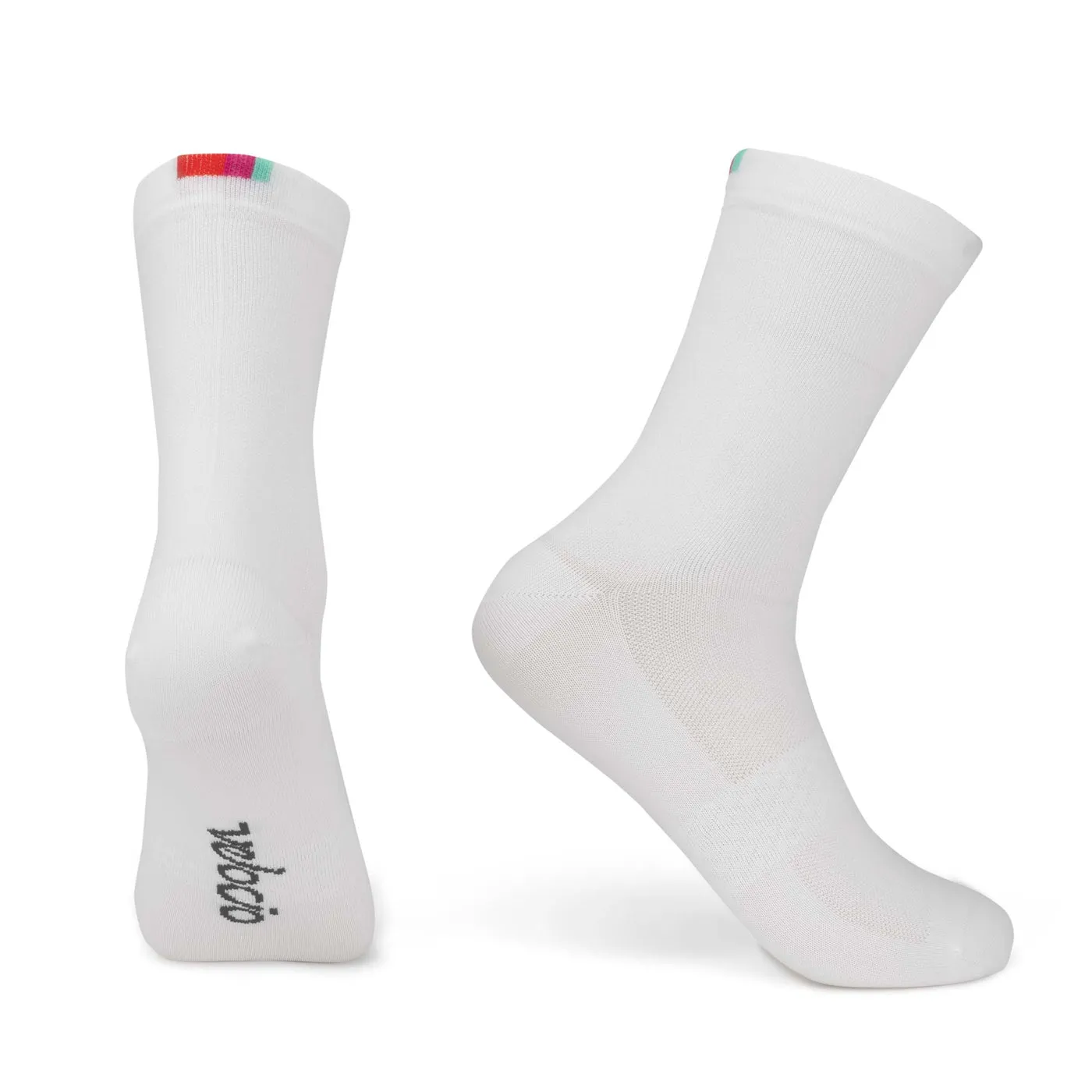 VELOCIO SOCKS SIGNATURE WHITE