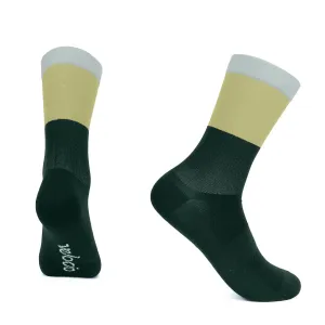 VELOCIO SOCKS TRICOLOR SIGNATURE LIGHT OLIVE