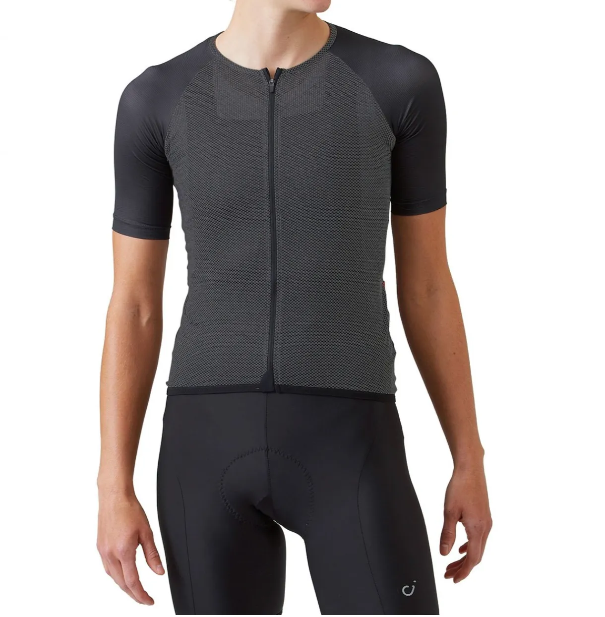 VELOCIO SUMMER RADIATOR WOMENS JERSEY BLACK CHARCOAL