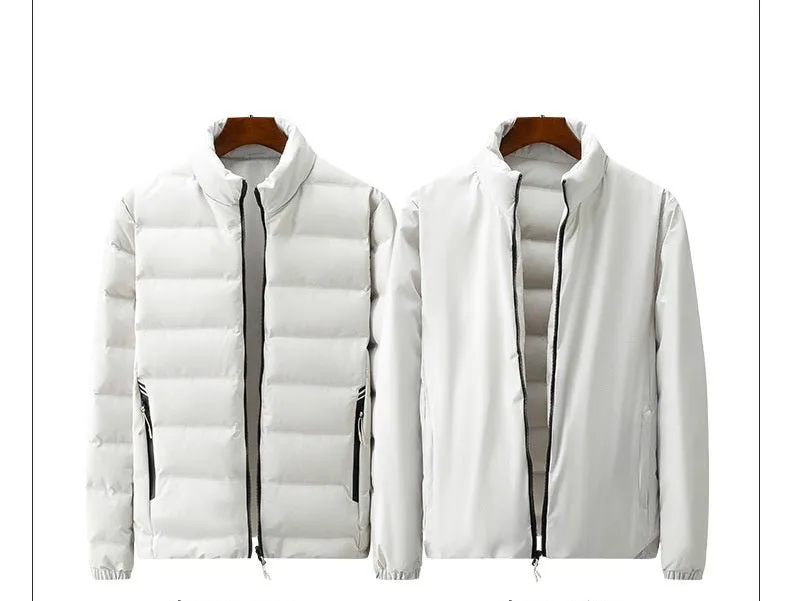 Versatile 3-in-1 Outdoor Down Jacket