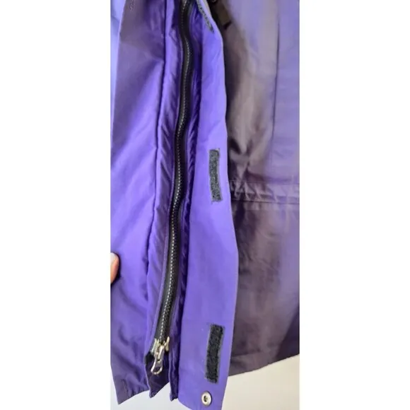 Vtg MOONSTONE Gore-Tex Parka Shell Jacket Women's L Ski Coat Softshell Outdoors