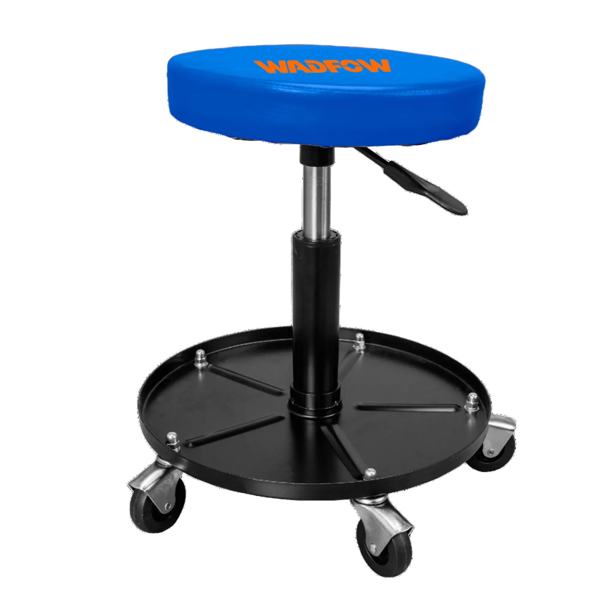 Wadfow Pneumatic Lifting Creeper Seat With Four 360-Degree Swivel Casters - WNC1521