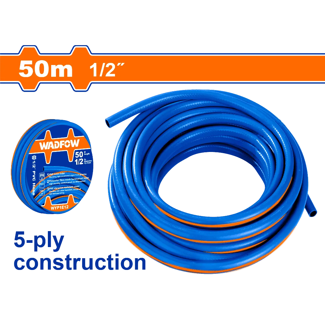 Wadfow Water Hose 1/2" 20m, 30m & 50m - WYP1E20, WYP1E30 & WYP1E12