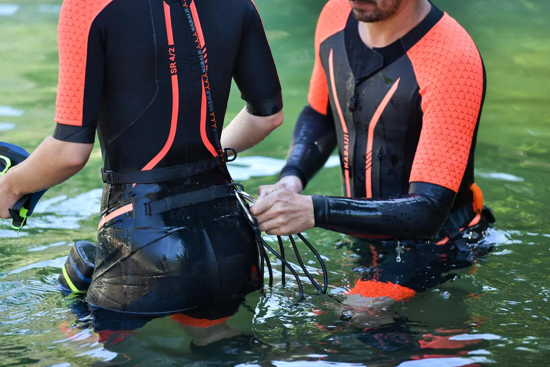 Waistband for attaching Swimrun cord