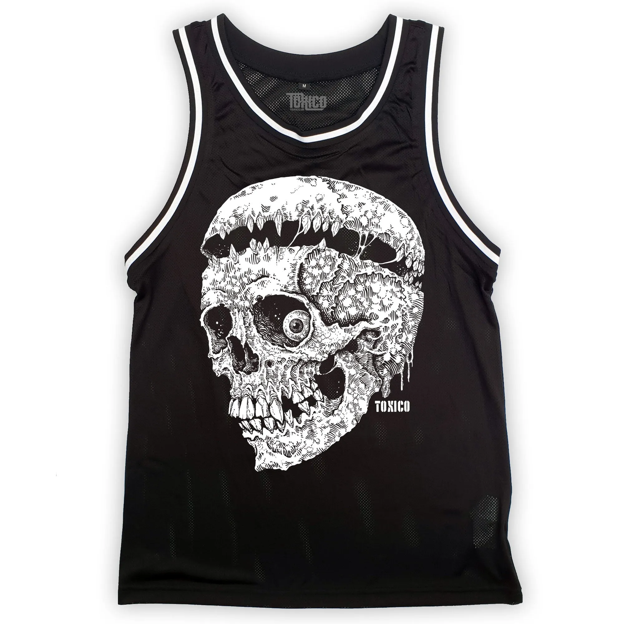 Wasteland Skull Mesh Tank