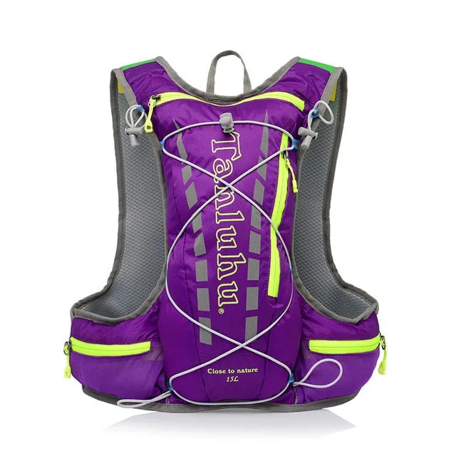 Wautton 15L Cycling Backpack Men/women Marathon Ultralight Breathable Backpack