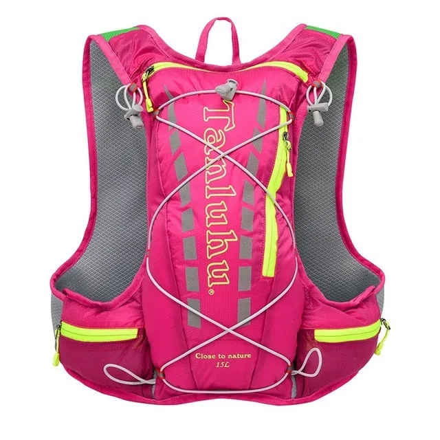Wautton 15L Cycling Backpack Men/women Marathon Ultralight Breathable Backpack