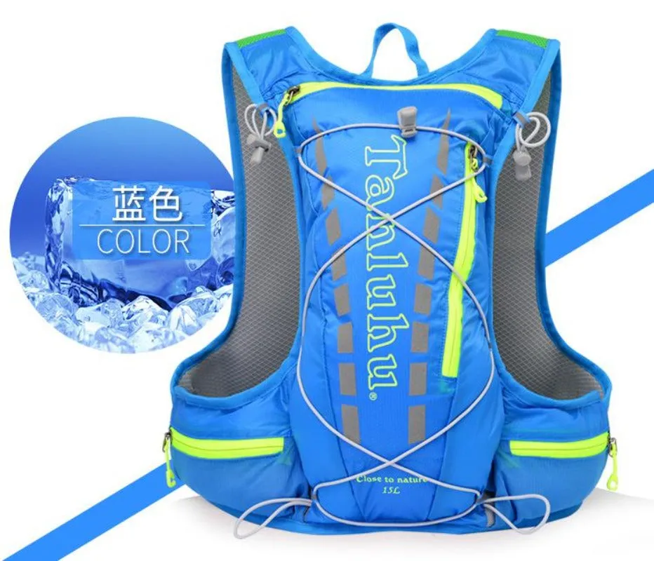 Wautton 15L Cycling Backpack Men/women Marathon Ultralight Breathable Backpack