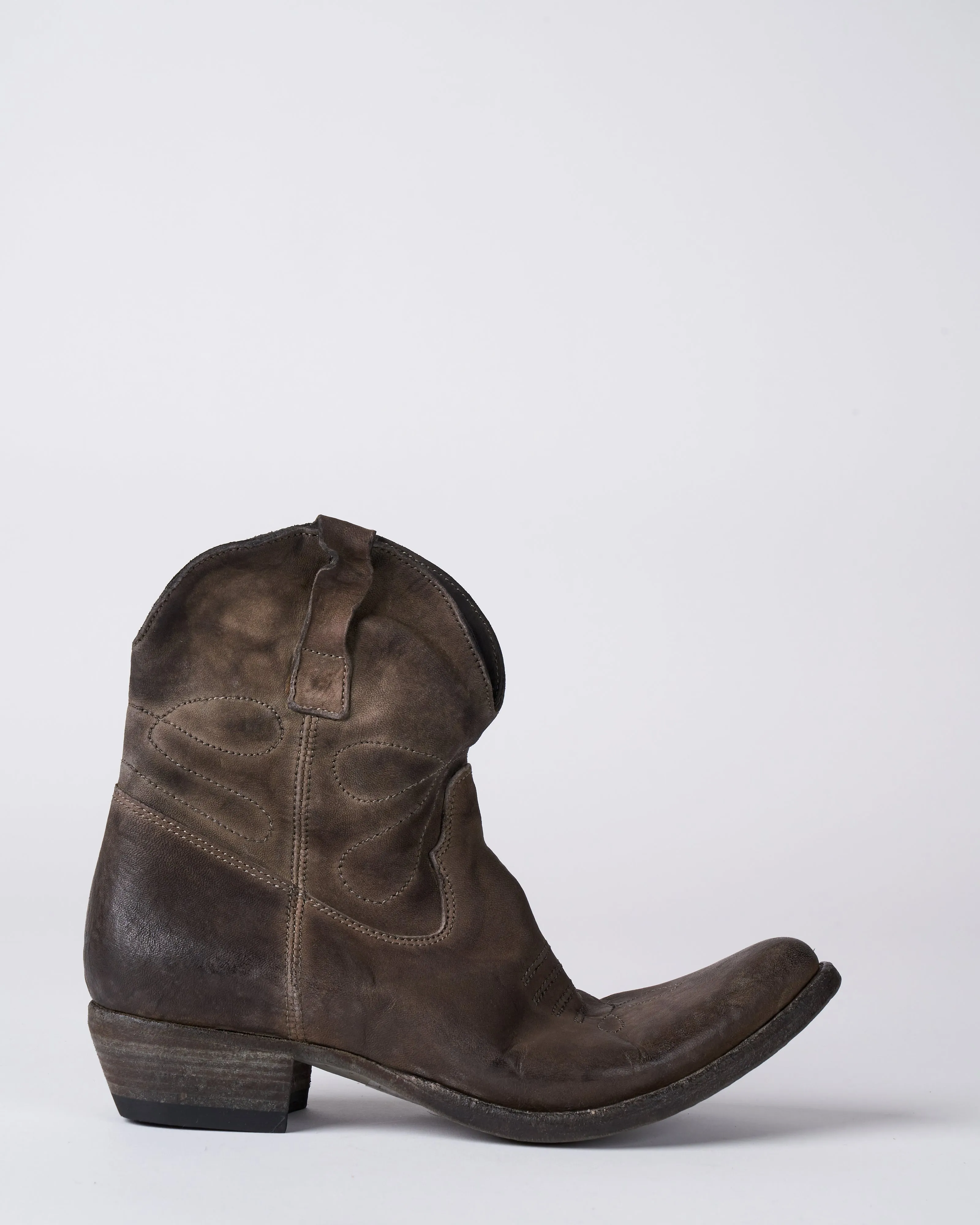 western short boot - dark grey