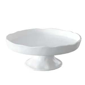 White Melamine Cake Plate