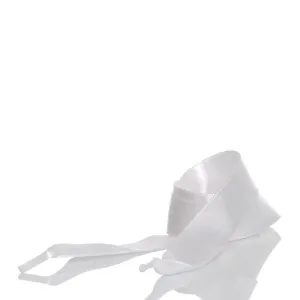 White Satin Laces 140 cm