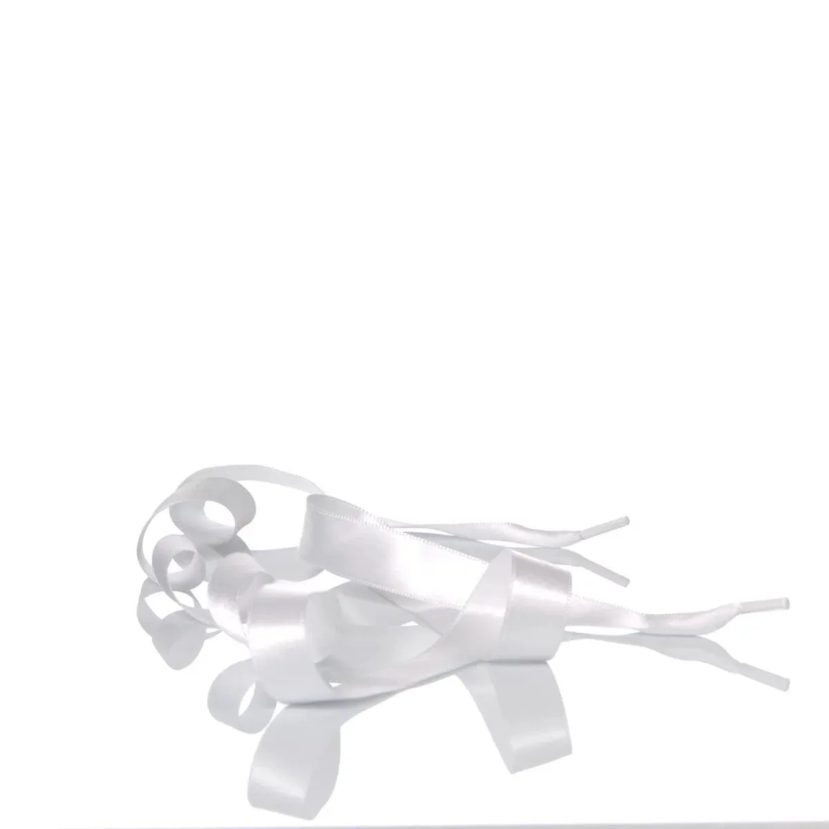 White Satin Laces 140 cm