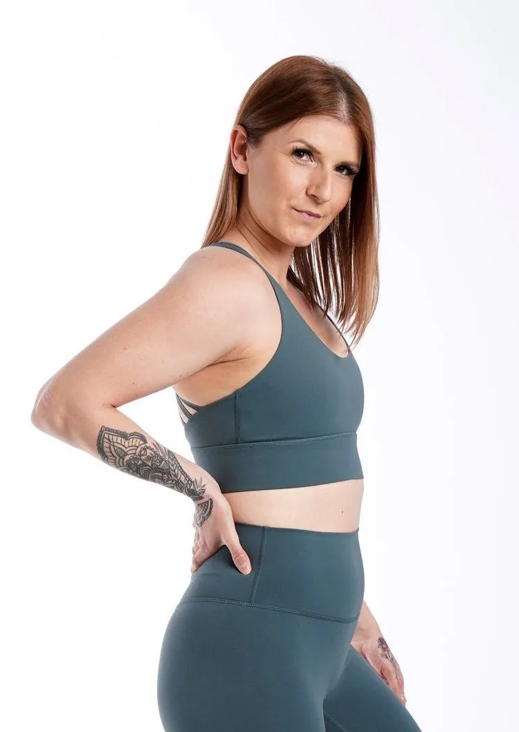 Wild Sports Bra Dark Ocean
