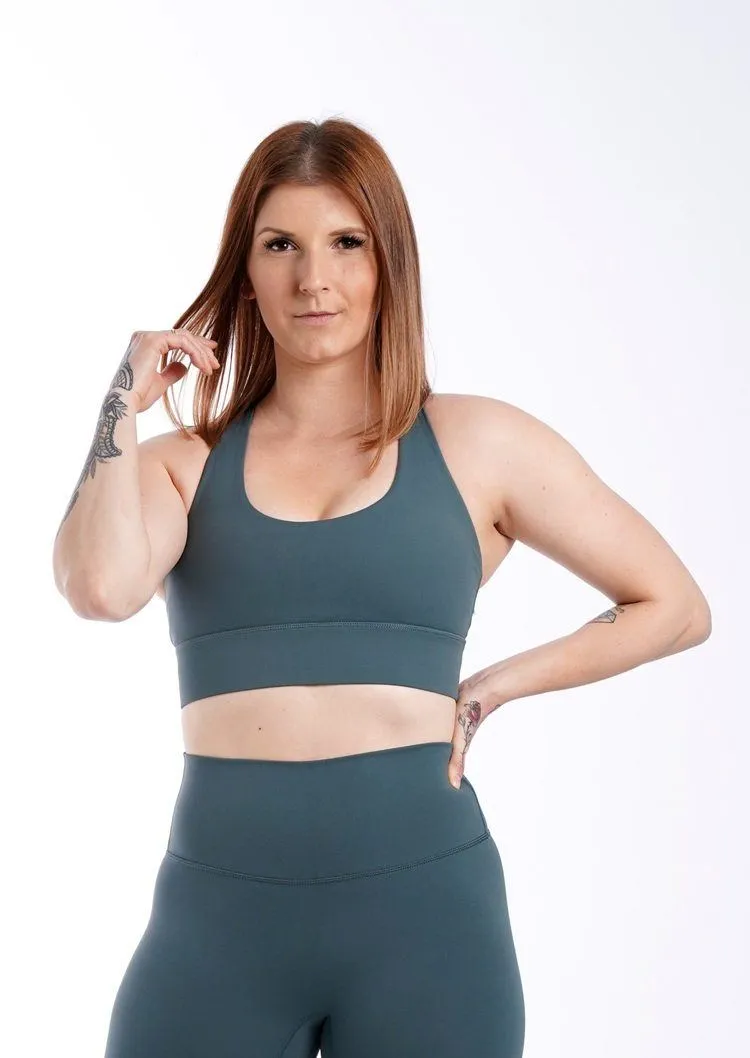 Wild Sports Bra Dark Ocean