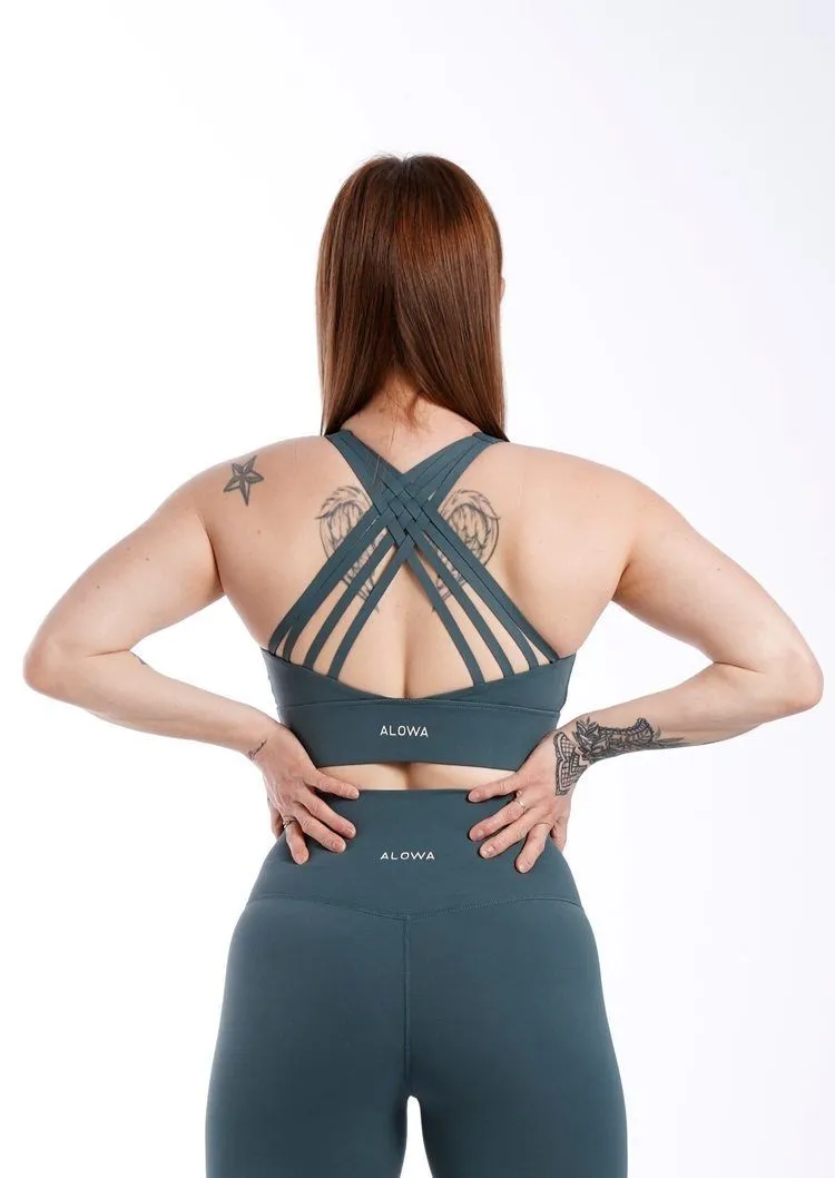 Wild Sports Bra Dark Ocean