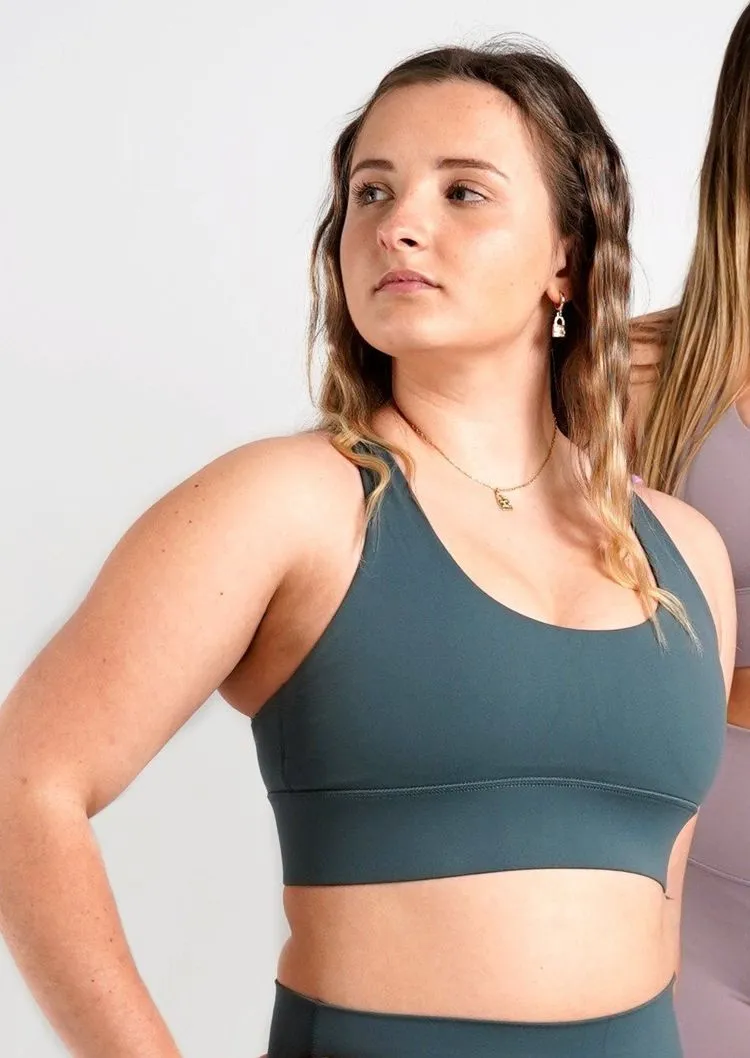 Wild Sports Bra Dark Ocean
