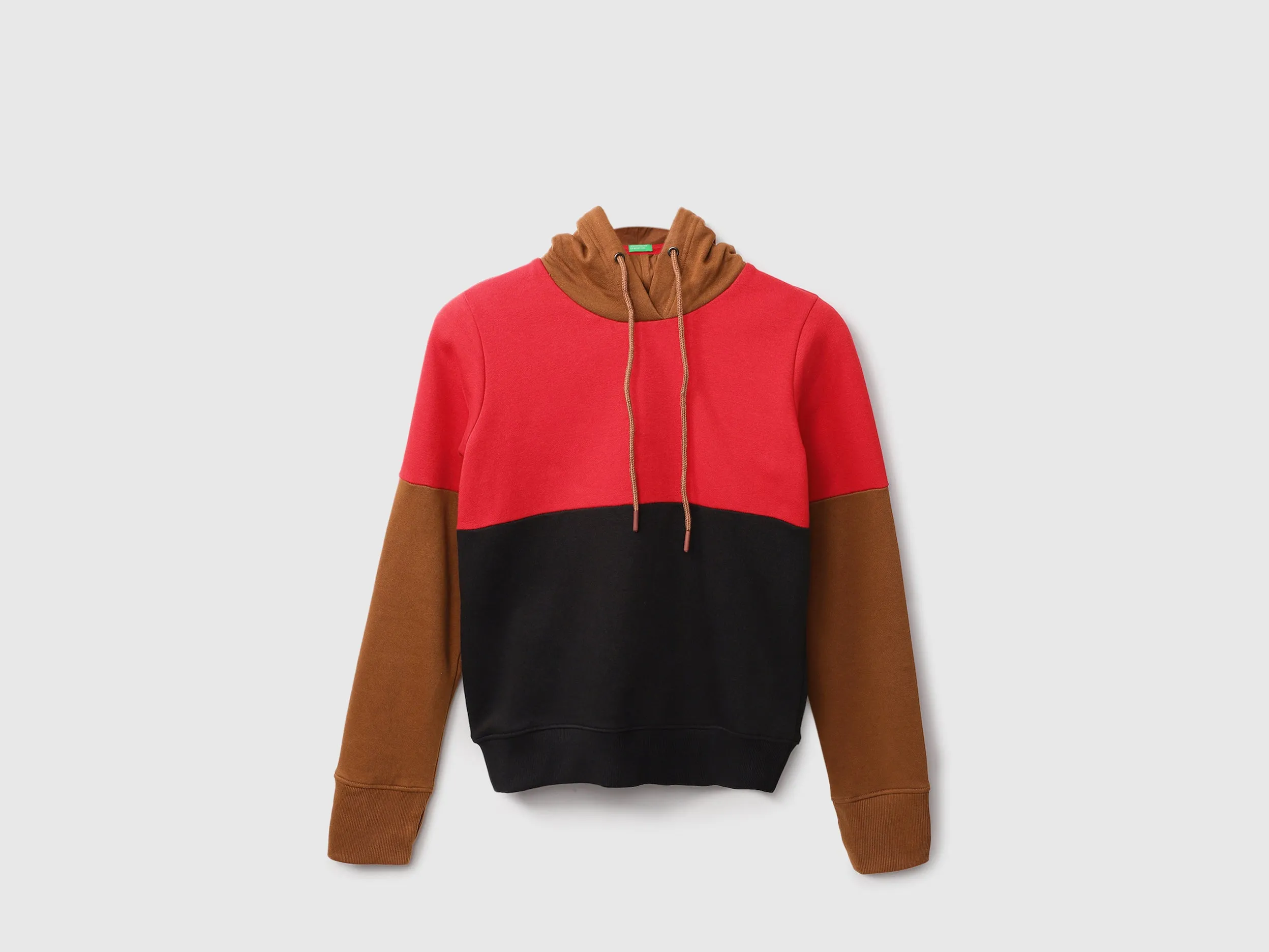 Women Colorblocked Closed Sweatshirt