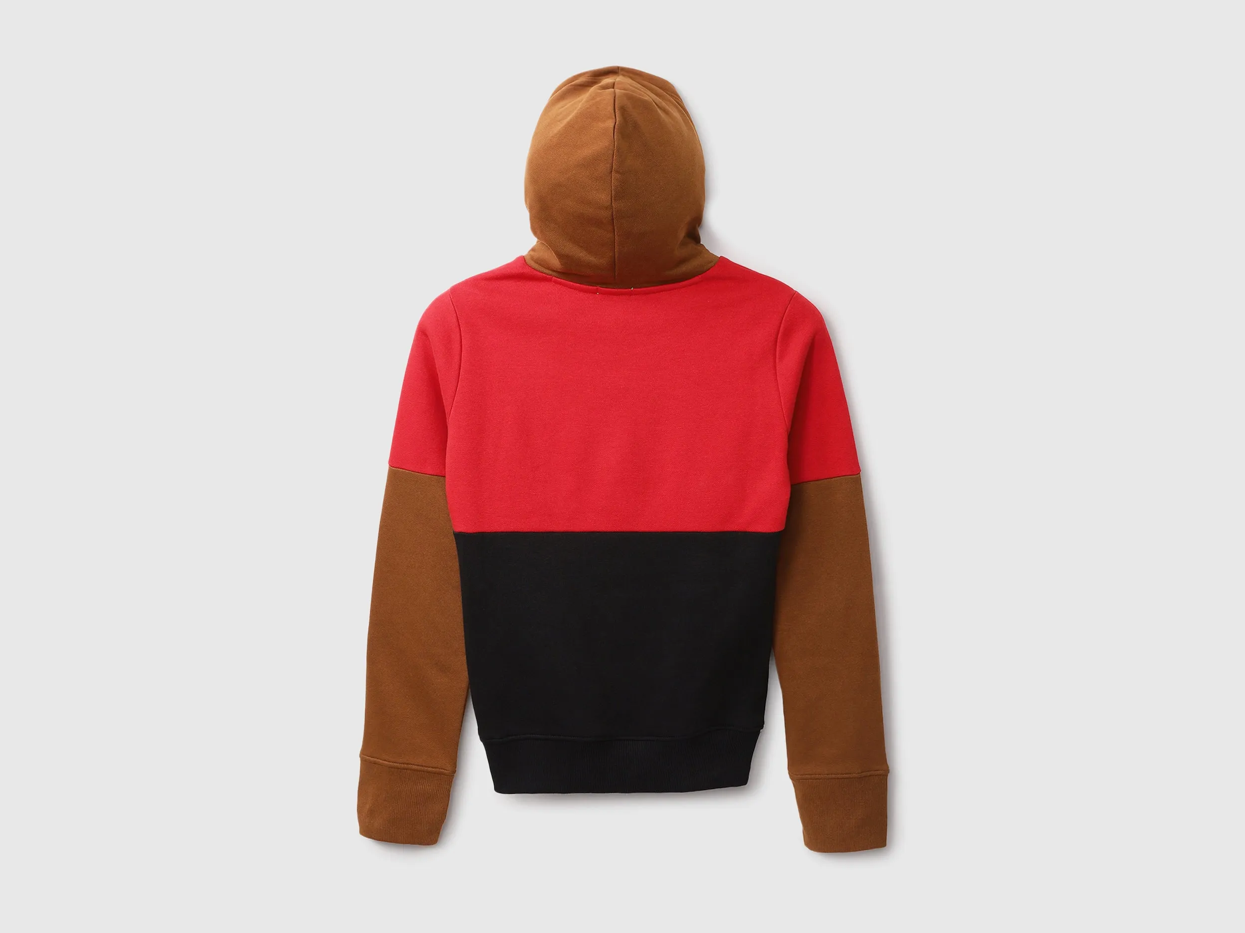 Women Colorblocked Closed Sweatshirt