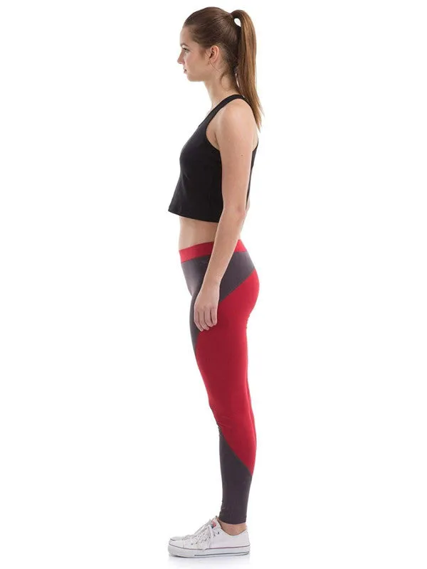 Women Grey Solid Tights Aero Sprinter DG-CR