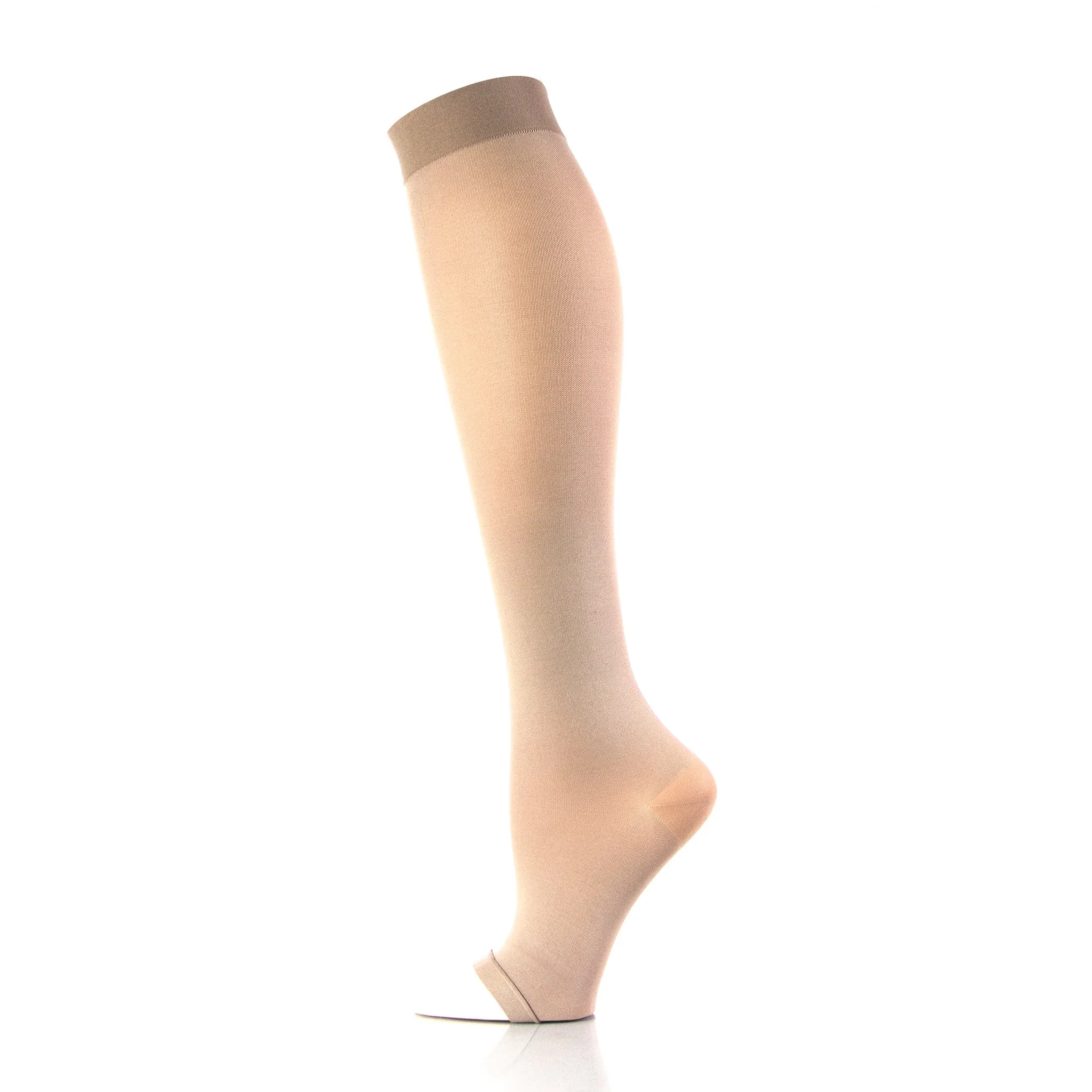 Women’s Open Toe Compression Socks In 30 40 mmHg CircuTrend
