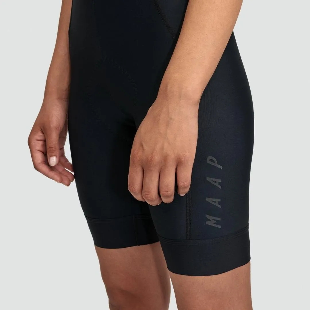 Women's Team Bib Evo - Black/Black