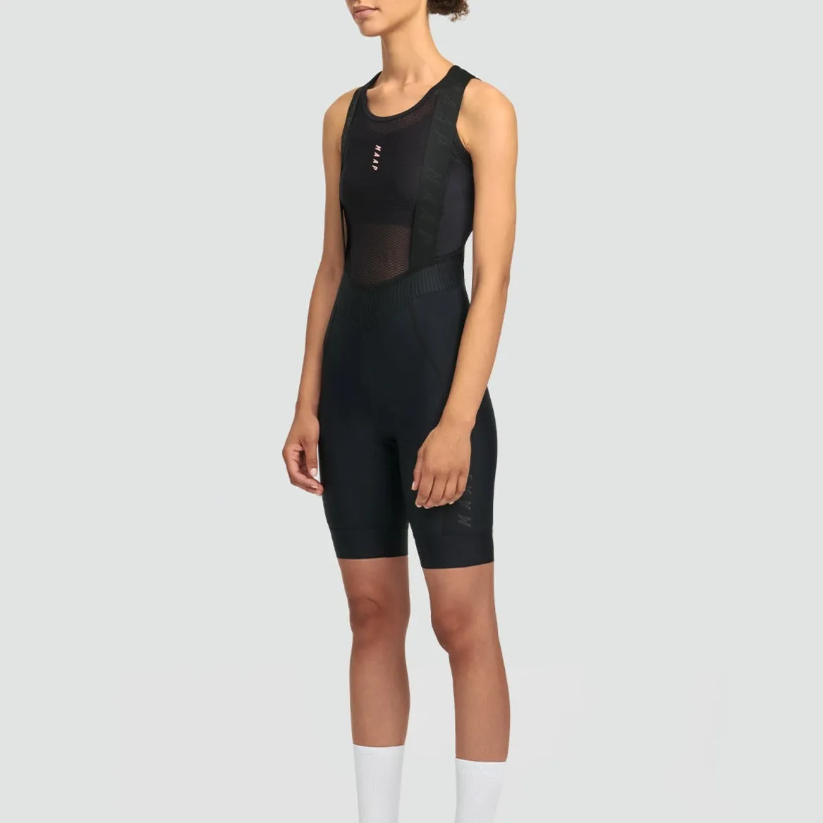 Women's Team Bib Evo - Black/Black
