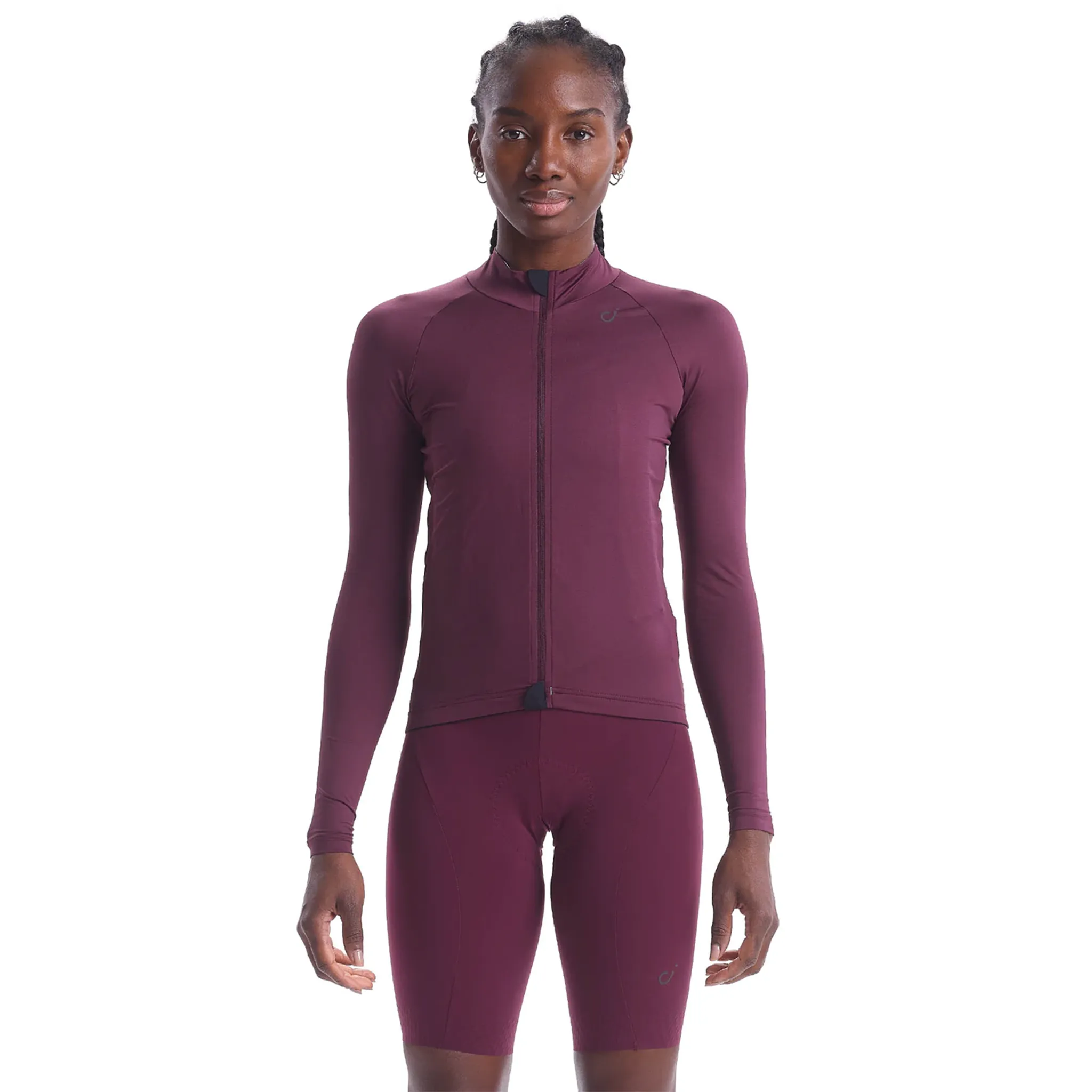 Women's Ultralight Long Sleeve Jersey - Black Cherry