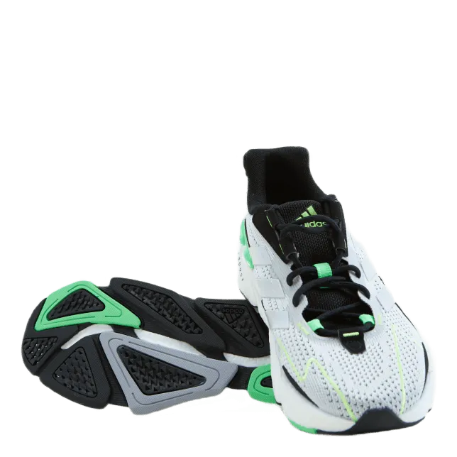 X9000L4 Shoes Crystal White / Cloud White / Screaming Green