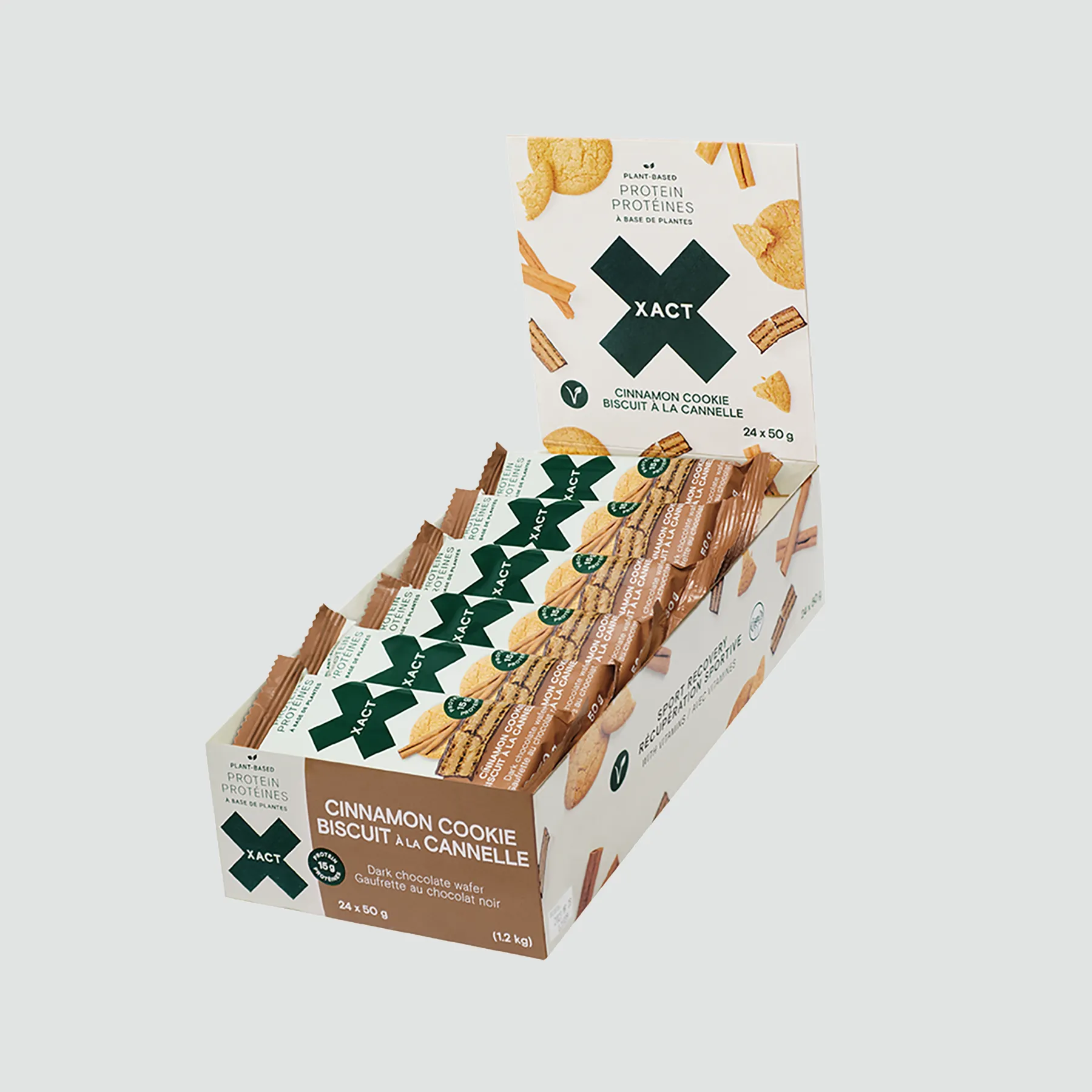 XACT PROTEIN plant based Bars - Cinnamon Cookie