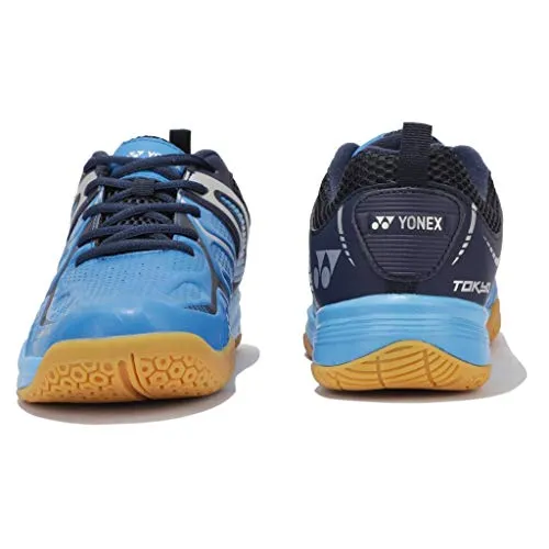 YONEX Unisex Non Marking Badminton Shoes Tokyo Royal Blue Dark Navy UK 8
