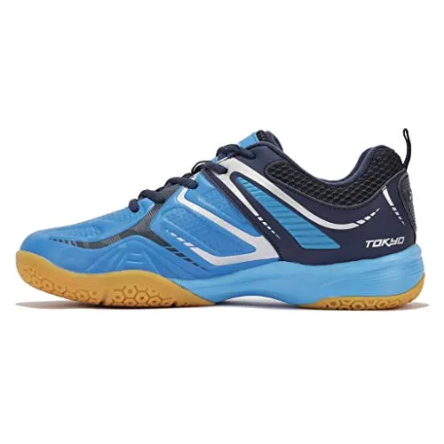 YONEX Unisex Non Marking Badminton Shoes Tokyo Royal Blue Dark Navy UK 8