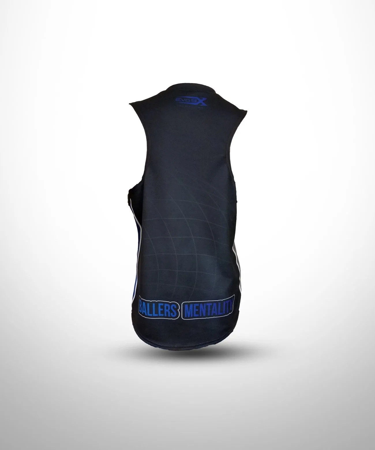 YOUNG WORLD BALLERS Full Dye Sublimated Racerback Tank Top - Black